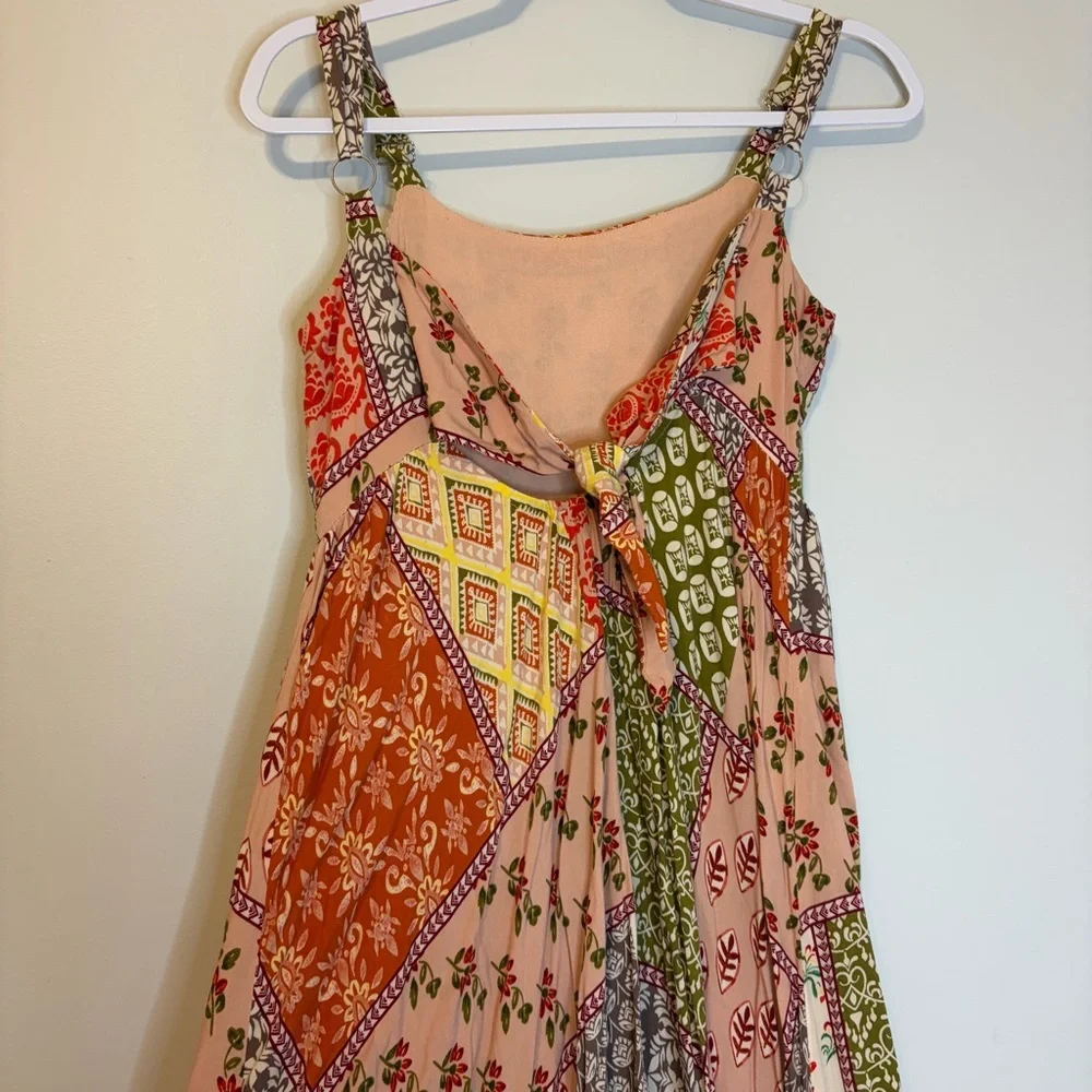 Abel the Label : Bohemian Floral Patchwork Maxi Dress - Picture 4 of 9